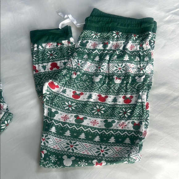 Little Sleepies  Pajama Set Mickey fair isles size med - Picture 3 of 5